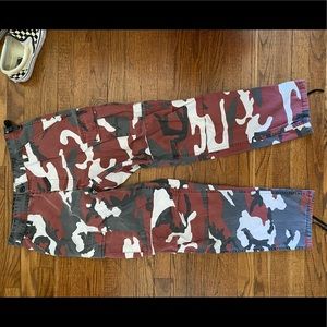 Male Camouflage Cargo Pants